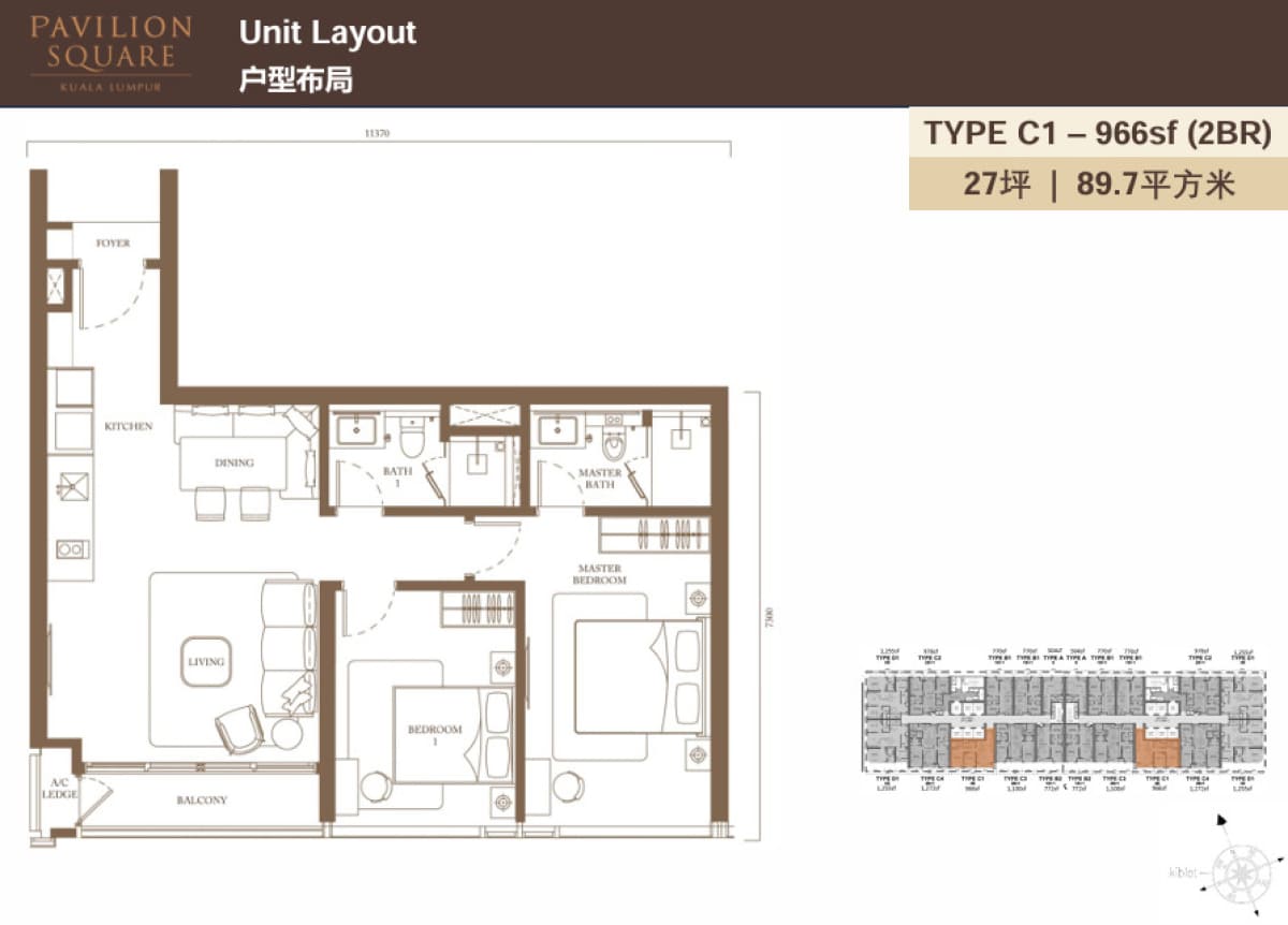 Pavilion Square LAYOUT PLANS